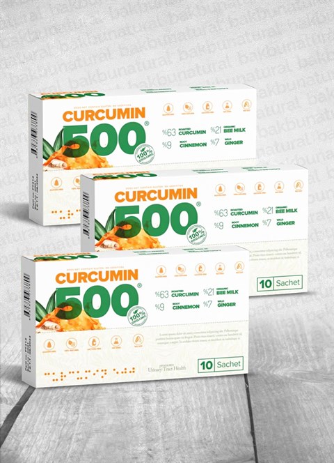 Patina Curcumin 500 Altın Yoğurt kürü 10şaşe*6gr 3 lü Paket