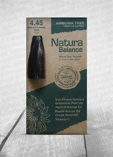 Natura Balance Krem Saç Boyası Etkileyici Kahve 4,45 60 Ml