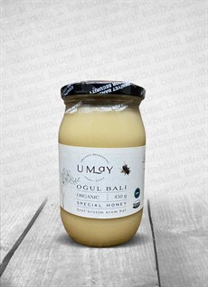 Umay Herbal Organik Özel Üretim Krem Balı (Oğul Balı) 450gr